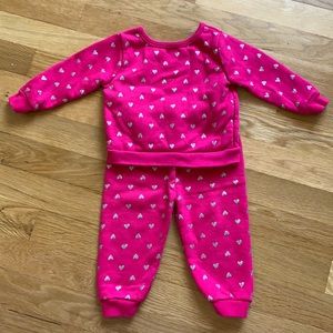Baby Girl 6-9m Sweatshirt Set
